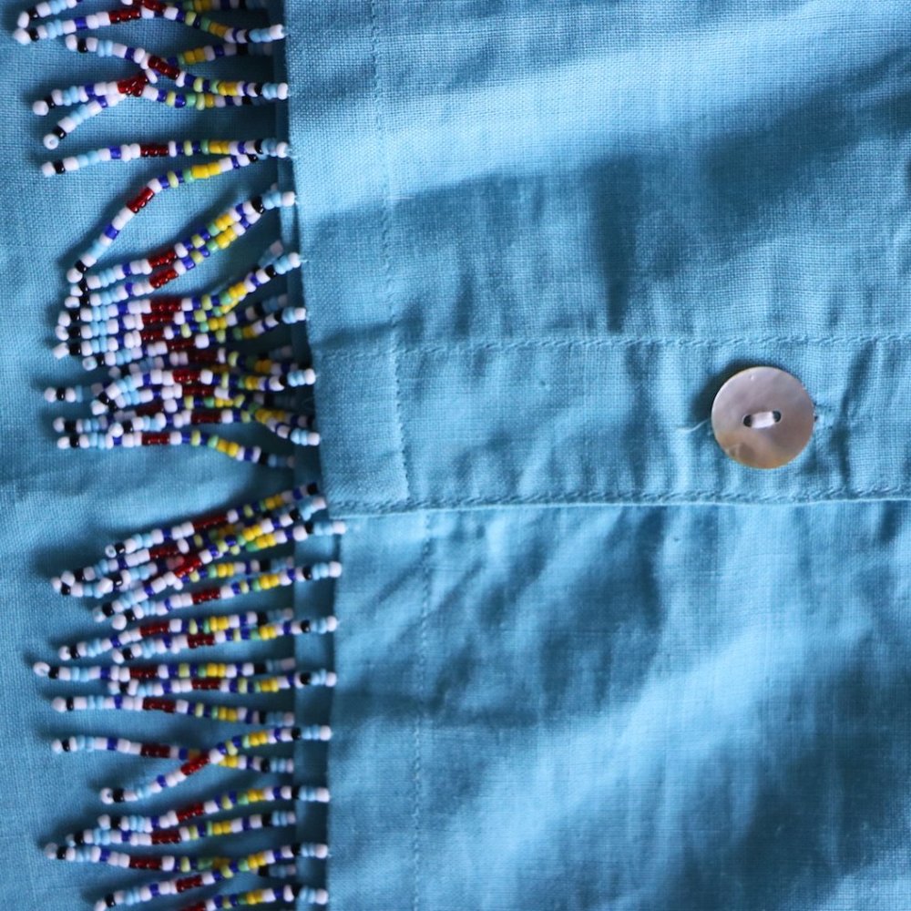 Blue Button Down